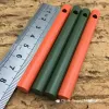 Verktyg färgade 8 * 80mm utomhus camping överlevnadsverktygssatser EDC Gear Fire and Survival Whistle Strong Blade 7Core Paraply Rope