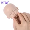 Dolls Ivita WG1509 15 pollici 1800g 100% Silicone rinato bambola piccola ragazza non verniciata bebe bambole con vestiti per bambini giocattoli