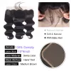 Perruques Beaudiva Human Hair Packles avec HD Transparent en dentelle Frontal Body Body Wave Brésilien Human Fair tissage avec 13x4 frontal