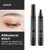 Förbättrare Fourclaw Eyebrow Pencil 5Color 3D Natural Wild Eyebrow Makeup Contouring Pen Waterproof Longlasting Eyes Make Up Fashion Girl