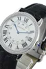 Dials Working Automatic Watches carter style Rear diamond inlay RONDE series 36mm leather strap with quartz W6700255