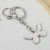 Keychains Pretty Email Butterfly Animals Insect Key Rings For Women Girls Girls Gift Handtas Decoraties Sieraden