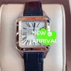 Série de pulso de designer carter original 18K Rose Gold Quartz Movement Watch for Business Designer Wrist Watch for Men