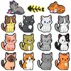 Girls Animal Cats Charms Anime Charms Wholesale Childhood Memories Funny Gift Cartoon Charms Shoe Accessories PVC Decoration Buckle Soft Rubber Clog Charms