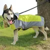 Vêtements pour chiens en plein air manteau de charge de charge étanche intermédiaire arc arc