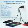 Şarj Cihazları PD 65W GAN USB Dizüstü Bilgisayar için C Tip Şarj Cihazı PPS 45W 25W Samsung S22 S21 Xiaomi için Hızlı Şarj Iphone14 13 12 Pro için PD3.0