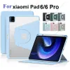 Custodia per Xiaomi Pad 6 Pro Cover Silicone morbido Silicone a 360 ° Fondo rotante per Xiaomi Mi Pad 6 Mi Pad 5 Pro Mipad 5 Redmi Pad 10,61 Caso