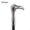 Eagle Head Luxury Walking Stick Decorative Walking Cane Elegant Fashion Cane Cosplay Alloy Crosier Vintage Walking Stick 93cm 240416