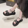 Slippers Strass Size 35 Woman Summer Girls Sandal Original Shoes Flip Flops Slide Sneakers Sports Clearance All Brand