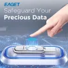 DRIVES EAGET FU68 Vingerafdrukcodering USB Flash Drive 32G 64G 128G 256G TYPEC USB 3.2 Gegevenscoderingstick, USB Memory Storage Disk