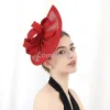 Kentucky Derby Veil Fascynator Kapelusz Women Wedding Fashinators Fasfand Główna Oblubienie