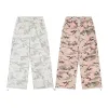 Pants Houzhou Pembe Camo Kargo Pantolon Erkek Y2K Büyük Boy Cepleri Kamuflaj Kargo Pantolonları Erkek Giyim Moda Sokak Giyim Hip Hop