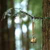 Tools Naturehike Metal Bell Pendant Outdoor Camping and Hiking Brass Wind Chime Atmosphere Decoration Small Pendant Large Opening Hook