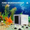 Trädgårdsdekorationer Filterskydd Box Water Pump Aquarium Accessory Container Plastskydd Släderbeständigt Fallskydd Hushåll