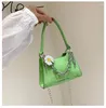 Torby na ramię Krokodyl Wzór dziewcząt Łańcuch Małki Messenger Fashion Women Mini torba Pu skóra Daisy Ladies Crossbody