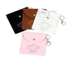 Face Mask Bag PU Handbags Waterproof Mask Holder Case Wallets Key Chain Protective Masks Purses Wristlets Keychain Pendants Facema2840091