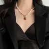 Pendants Natural Freshwater Pearl Sweet Cherry Fruit 14K Gold Filled Female Pendant Necklace Jewelry Mother's Day Gifts No Fade