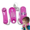 Kid téléphone jouet simule jouer téléphone avec des sons de sons réels simulation Téléphone enfants enfant précoce des jouets vocaux