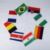 32pcs Hand Tend National Flag Stick International World Country Flags Banners for Bar Party Decor Flag 32 Pays 240416