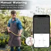 コントロール2ゾーンスマートガーデン散水タイマーwifi自動ドリップ灌漑コントローラーウォーターバルブガーデン自動散水システム