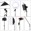 Tripods Reverse Opposite Fold 72inch 184CM Photography Foldable Light Stands Tripod Ring Light Relfectors Softboxs Umbrellas Background