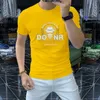 T-shirt de grife de luxo de luxo Camiseta casual masculina e feminina Marca de camiseta