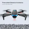 Drones E99 Drone 4K HD Dual Camera Avoidance Professional Flight 20 Minute Foldable Height Keeps Mini Helicopter Toy Drones