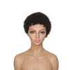 Menschliches Haar Perücken mit Babyhaar Haare Brasilianische Jungfrau Keine Spitze vordere Bob -Perücken für schwarze Frauen