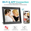 Ramy Digital Photo Frame 11 -calowa inteligentna ramka Wi -Fi z ekranem dotykowym Zdjęcia i filmy udostępnianie za pośrednictwem aplikacji 1GB 16 GB pamięci