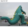 Großhandel maßgeschneiderte 4ml aufblasbare Dinosaurier -Cartoon -Maskottchen mit Feuerwerk für Partyveranstaltungsausstellung/Werbung von Ace Air Art.