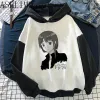 Polos anime seriella experiment Lain iwakura hoodie vintage man tröja cyberpunk science fiction manga tracksuit kvinnlig överdimensionerad