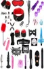 26 Pcs Sex Toys for Woman Adult toy Games Hand s Whip Mouth Gag Rope Metal Butt Plug Bdsm Bondage Set Bead Anal plug Vibrator Y1917785891