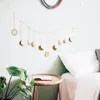 Decorative Figurines Suprcrne Moon Phase Wall Decoration With Chains Phases Hanging For Wedding Room Office Nursery Pendant