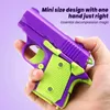 Gun Toys 3D Gravity Knife Model Gun Mini 1911 Toy Gun Bullets Bullets Toy Gun Leaff Toy Christmas Giftl2404