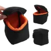 Camera Bag Accessories Lens Protector för kameralins Skyddande Pouch Case Camera Lens Bag Camera Lens Pouch Protective Case Lens Holder Case