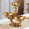 Vases European Vase Ornaments Dining Table Multi-Fonctional Flower Arrangement Flower Room Retro Decoration TV Cabinet Arrangem