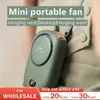 Other Appliances New Mini Portable Fan Portable Charging Brushless Turbo Super Quiet Student Handheld Fan Outdoor Sports Travel J240423