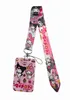 2024 POPULAIRE CARTOON ANIME LANYARD VOOR KEYS ID KAART GYM Mobiele telefoon Riemen USB ID Badge Holder DIY Hang Rope Lariat Keychain Groothandel