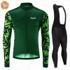 Sets 2022 Ralvpha Winter Thermal Fleece Cycling Jersey Set Men Mountian Bicycle Clothing Wear Ropa Ciclismo New Bike Racing Raphaful