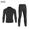 Muta da 1,5 mm ouzo pantaloni top immersioni a divisione da uomo maniche lunghe protezione fredda per protezione solare per la protezione da surf inverno immersioni invernale immersioni 240410 240410