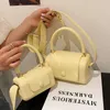 Sagne per spalle Donne Fashion Mini Square Boxbag 2024 Summer Jelly One-Shoulder Bag Designer Luxury Messenger Travel Crossbody