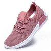 Lässige Schuhe Frauen Tennis Schnürung Mesh Sneakers atmungsaktive weibliche Schuhe weiche leichte Fitnessstudio Sport Jogging Running Running