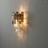 Wall Lamp Crystal TV Background Home Lighting El Project Professional Modern LED Sconce Mirror Light