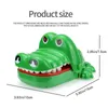 Dekompressionsleksak Crocodile Teeth Toys Alligator Biting Finger Dentist Classic Family Games Party Pranks Childrens Game Decompression Toy D240424