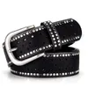 Belts 2024 New Retro Womens Belt Design with Fashionable Matching Designer Belt Punk Rock Gothic Studded Belt 240423