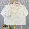 Blouses femininas vitorianas góticas lolita renda babados japoneses elegantes fofos de manga foff jsk garotas y2k tops doces