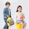 Tecknad barn ryggsäck söta barns handväskor för flicka dagis pojke skolväska tecknad 3d bil småbarn väska 240423