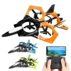 Drones v17 Aviones A Radio EPP 4CH quadcopter Remote Remote Control sem fio Avião sem fio Toy Glider Fight Fighter RC Plane com câmera DRON