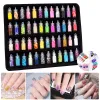 Kits Professional Acrylic Nail Set Nail Gel Kit med 48W/6W UV -nagellampa och nagelverktyg för alla torkgel nagellack manikyruppsättning