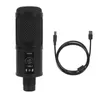 Microfones BM65 USB Condenser Microphone Studio Gaming Stream Singing Karaoke for PC Computer Recording Mic